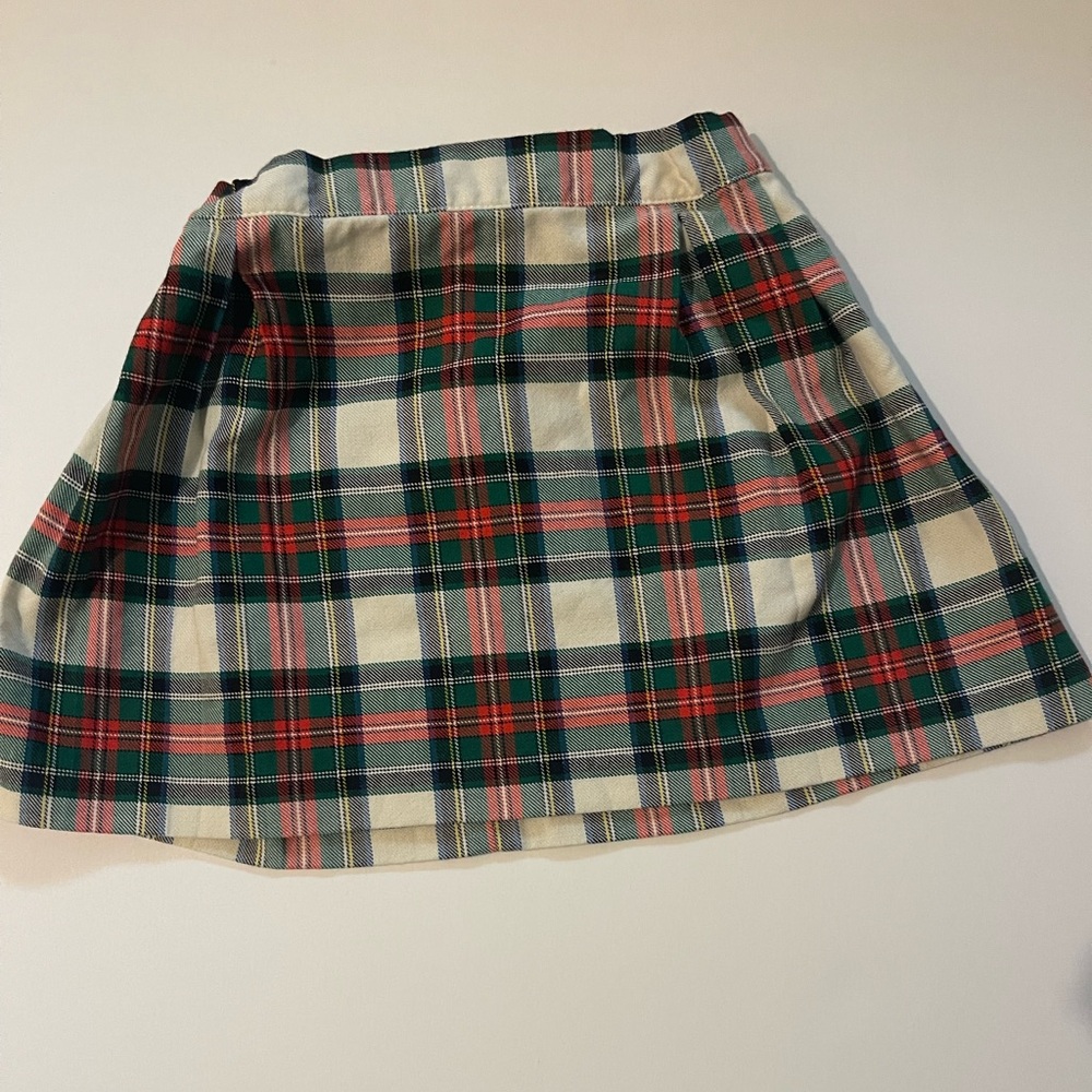 Girls plaid skirt